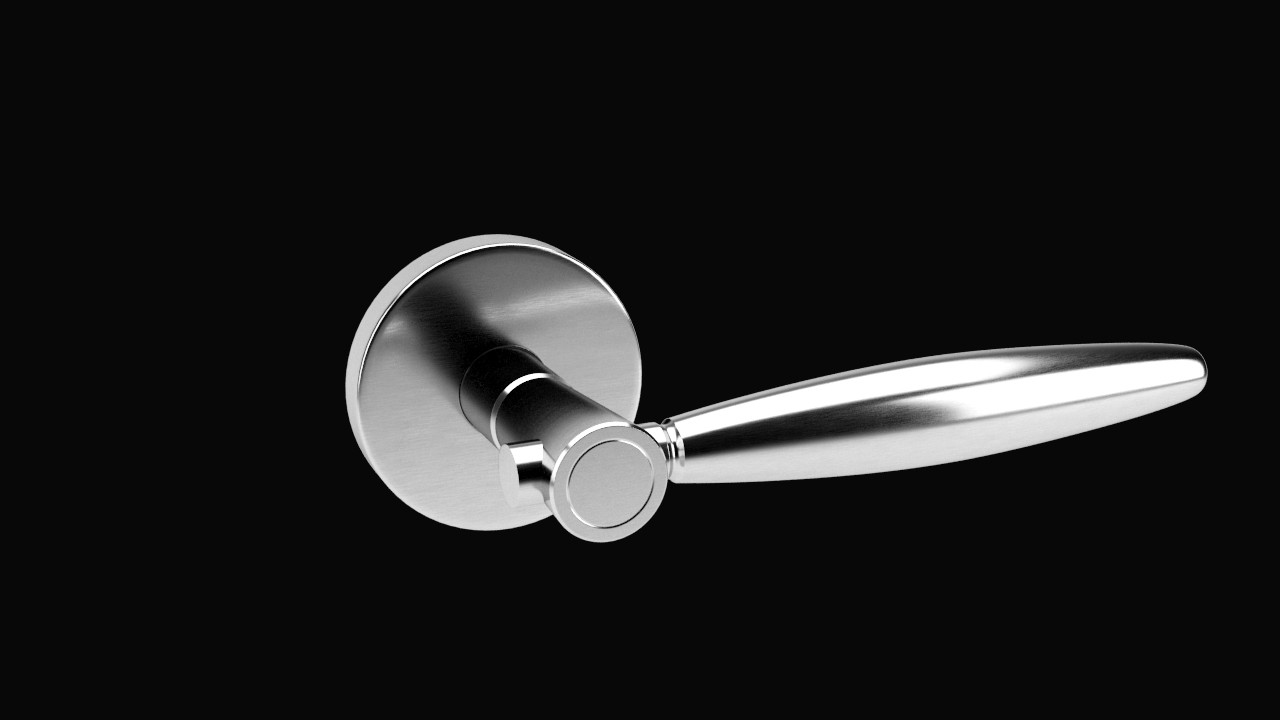 AHI Hardware Montreal Door Hardware Products No.154 Solid Levers