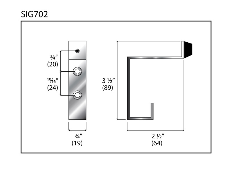 AHI Hardware Montreal Door Hardware Products No.702 Door Stops