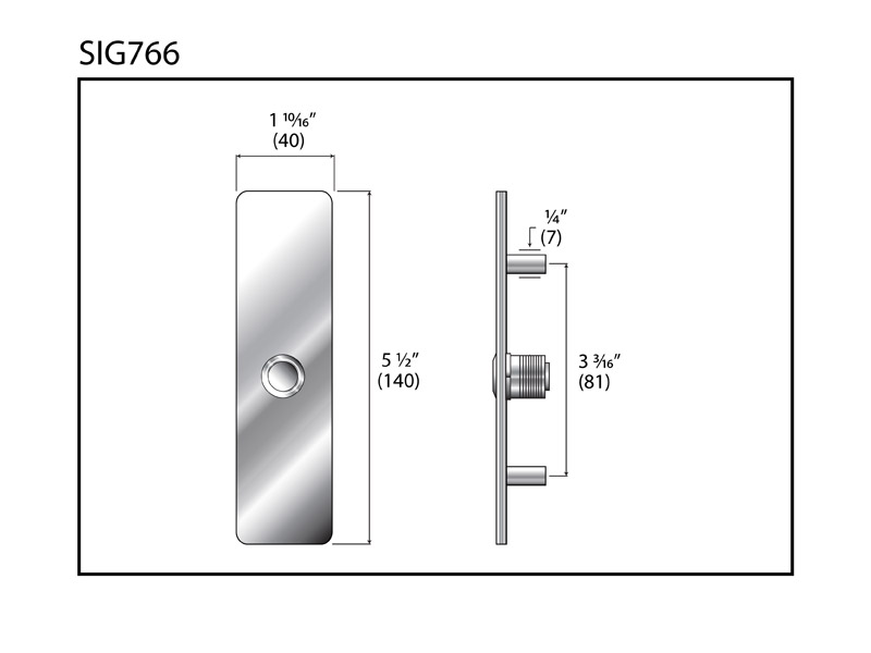 AHI Hardware Montreal Door Hardware Products No.766 Door Bells