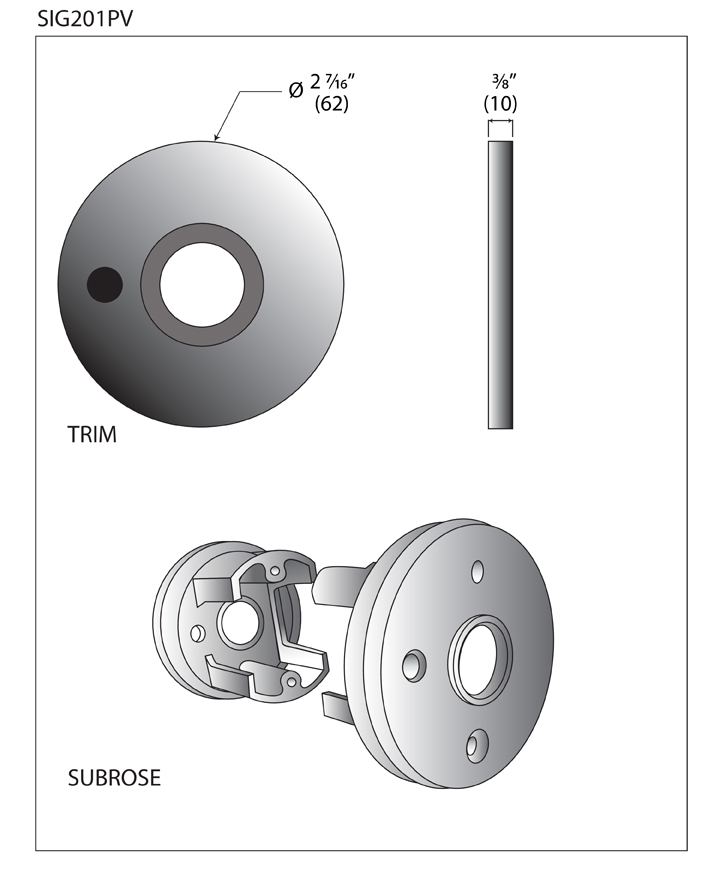 AHI Hardware Montreal Door Hardware Products No.201 AHI Hardware